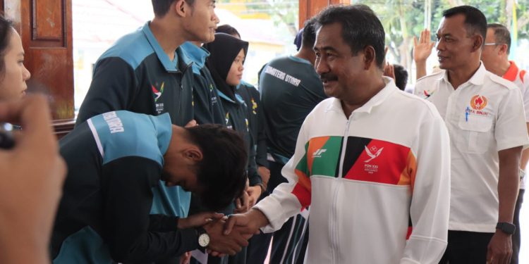 Lepas 54 Atlet dan 11 Pelatih Asal Binjai Menuju PON XXI, Wali Kota: Berikan Yang Terbaik