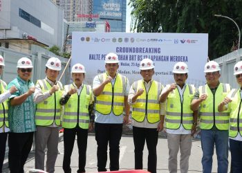 Wali Kota Binjai Dukung Pembangunan Halte Percontohan BRT BS13 Lapangan Merdeka Medan