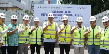 Wali Kota Binjai Dukung Pembangunan Halte Percontohan BRT BS13 Lapangan Merdeka Medan