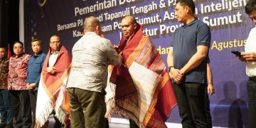 Pj Bupati Langkat Faisal Hasrimy Ungkap Keberhasilan Program “Bubur Pedas” saat Ramah Tamah dengan Pemdes se-Pemkab Tapteng