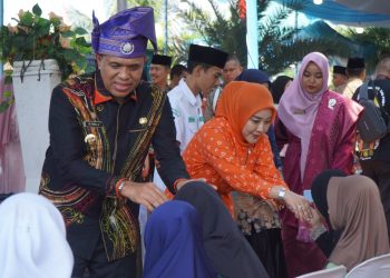 Pj. Bupati Langkat Faisal Hasrimy Resmi Buka MTQ ke-57 dan Hari Jadi Desa Teluk Bakung ke-96