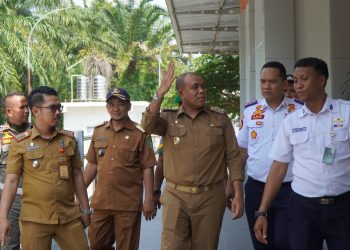 Pj. Bupati Langkat Faisal Hasrimy Ajak Masyarakat Gunakan Transportasi Kereta Api