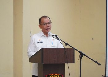 Pj Bupati Langkat Faisal Hasrimy Tekankan Pentingnya Kolaborasi Lintas Sektoral untuk Sukseskan Pilkada Damai 2024