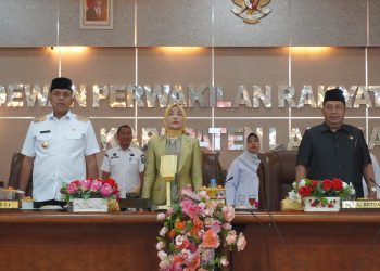 Pj. Bupati Langkat Faisal Hasrimy hadiri Rapat Paripurna DPRD, Tandatangani Nota Kesepakatan Perubahan APBD 2024