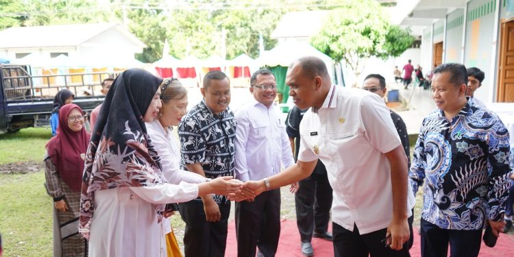 Tingkatkan Kolaborasi dengan dunia usaha, Pj Bupati Langkat Buka Job Fair SMK 2024