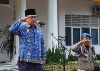 Pj. Bupati Langkat Ajak ASN Tingkatkan Kualitas Layanan Publik dalam Upacara Hari Kesadaran Nasional