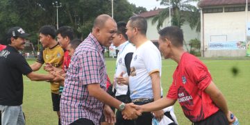 KORPRI Langkat Ikuti Turnamen Sepakbola Se-Sumut, Pj Bupati Langkat Tekankan Sportivitas dan Silaturahmi
