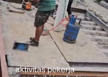 Perbaikan Jembatan Sungai Mesjid Dikebut Warga Sungai Sembilan Lega Mengurangi Kecemasan