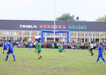 Binjai Tahan Imbang Medan 1-1, Laga Persahabatan Forkopimda