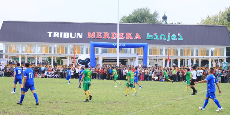 Binjai Tahan Imbang Medan 1-1, Laga Persahabatan Forkopimda