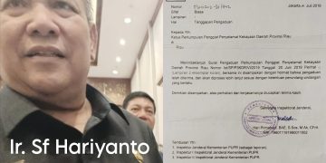 SF. Hariyanto Cawagub Riau Diduga Bersikap Arogan, Masih Menjadi Isu Hangat, Mulutmu Adalah Harimaumu