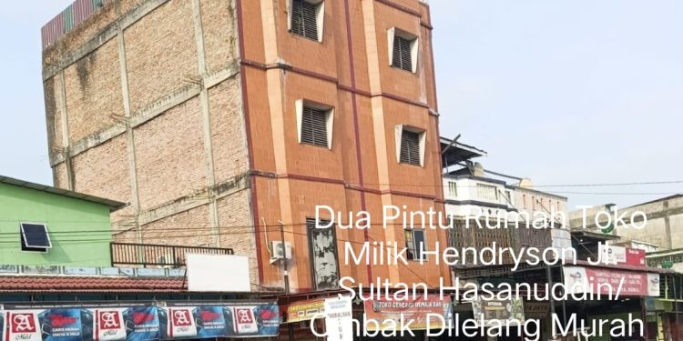 Pelalangan Dua Buah Ruko Diduga Maladministrasi, Hendryson KH Mengadu ke Ombudsman RI