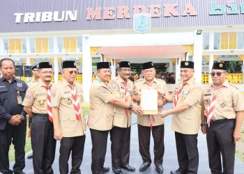 Wali Kota Binjai Pimpin Upacara Peringatan Hari Pramuka Ke-63 Tahun 2024