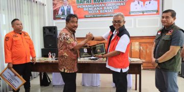 Pemko Binjai Gelar Rapat Koordinasi Penanganan Darurat Bencana Banjir