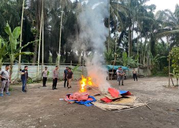 Barak Narkoba Belakang Blue Star Rata Dirazia Polisi