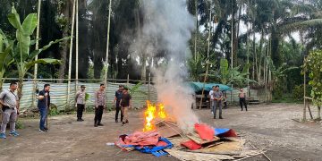 Barak Narkoba Belakang Blue Star Rata Dirazia Polisi