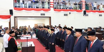 35 Anggota DPRD Binjai Periode 2024-2029 Dilantik, Mahyadi Jadi Ketua Sementara