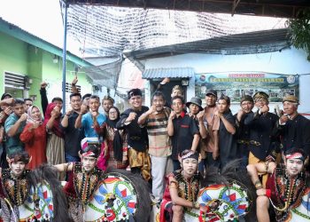 Silaturahmi Bersama Sanggar Jaranan, Wali Kota Binjai Berpesan Lestarikan Kesenian Tradisional