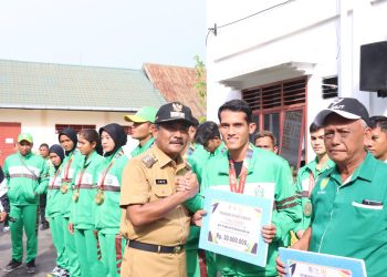 Berhasil Sumbang 22 Medali Pada PON XXI, Wali Kota Sampaikan Terima Kasih Ke 27 Atlet