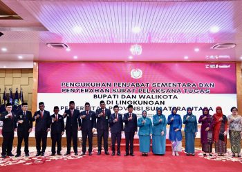 Rizky Yunanda Sitepu Ditunjuk Sebagai Plt Wali Kota Binjai