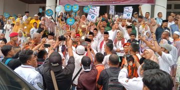 Diikuti 2 Paslon, KPU Madina Gelar Rapat Pleno Tetapkan Nomor Urut Paslon Bupati dan Wakil Bupati