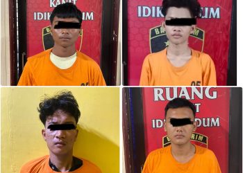 12 Kali Beraksi, Komplotan Begal Sadis Gol Ditangkap Polisi