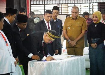 Pj Bupati Langkat Faisal Hasrimy Hadiri Penetapan dan Pengundian Nomor Urut Pilkada 2024: Dorong Pemilu Damai yang Sportif