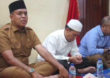 Pj. Bupati Langkat Hadiri Tahlilan Malam Ketiga Almarhum Ka UPT Puskesmas Beras Basah, Wujud Kepedulian kepada Keluarga dan Masyarakat