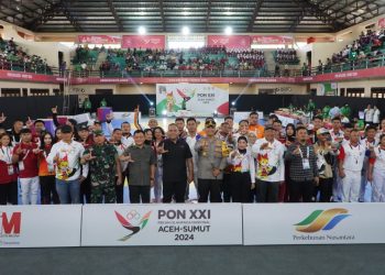 Pj Bupati Langkat Buka Pertandingan Cabor Sambo PON XXI Aceh-Sumut 2024: Dorong Semangat Fair Play dan Prestasi Atlet