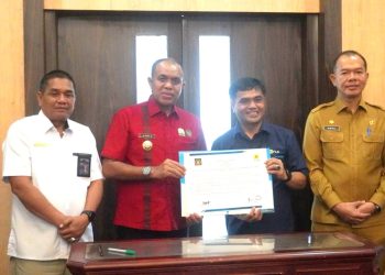 Pj. Bupati Langkat Jalin Kerjasama dengan Bulog dan PLN: Dorong Ketahanan Pangan dan Stabilitas Listrik di Langkat