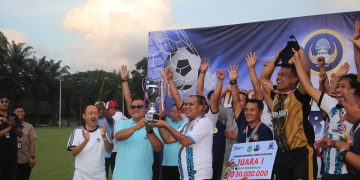 Korpri Langkat Juara 1 Turnamen Sepakbola