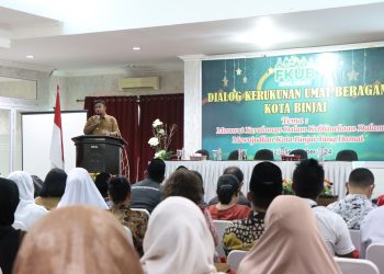 Plt Wali Kota Binjai: Dialog Antar Agama Jadi Peran Penting Perkuat Kerukunan