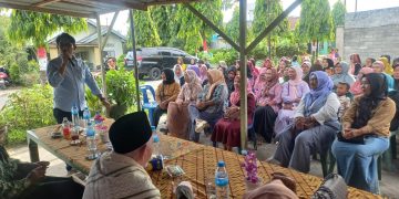 Pendukung Hasian Deklarasi Menangkan Amir-Jiji