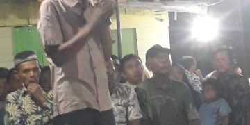 Kampanye No.2 Ferdiansyah – H.Soeoarto di Jl Arifin Achmad Bukit Batrem Prioritaskan Penyelesaian Tanah Konsesi Ex. CPI