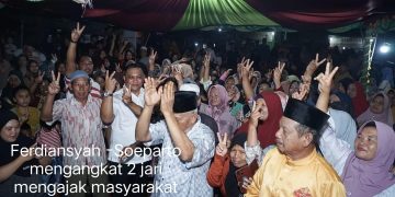 Dukungan terus mengalir, Paslon No. 2 Fatonah Ferdiansyah. SE – H. Soeparto Berpeluang Pimpin Kota Dumai