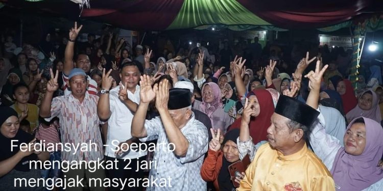 Dukungan terus mengalir, Paslon No. 2 Fatonah Ferdiansyah. SE – H. Soeparto Berpeluang Pimpin Kota Dumai