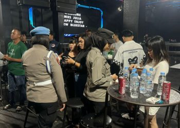 Diskotik New Blue Star Digrebek Polisi