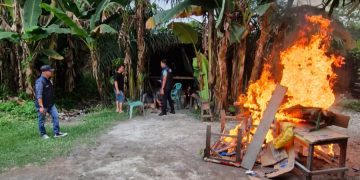 Barak Narkoba Cengkeh Turi dan Tanah Tinggi Rata Digrebek Polisi