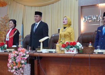 Pj Bupati Langkat tekankan Sinergitas DPRD dan Kepala Daerah pada Pelantikan 50 Anggota DPRD Langkat Periode 2024-2029