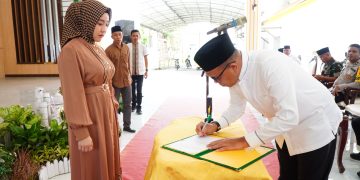 Pj. Bupati Langkat Lantik Bunda Literasi: Gerakan Menumbuhkan Minat Baca Anak Langkat Dimulai