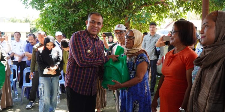 Pj. Bupati Langkat dan Dandim 0203/LKT Touring ke Desa Tinjau Infrastruktur dan Baksos untuk Masyarakat.