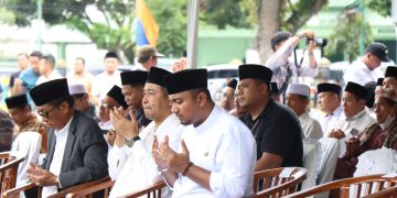 Berdoa Bersama Pemerintah Kota Binjai dengan Pengajian Silaturahmi Sejuta Umat