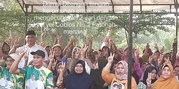 Kampanye Dialogis Ferdi-Parto di Dua Kelurahan Berbeda Kecamatan Bukit Kapur Dihadiri Ratusan Warga