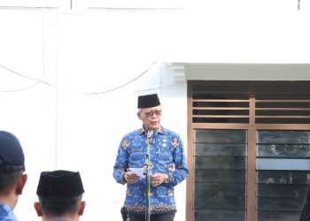 Inspektur Kota Binjai Pimpin Apel Gabungan Pemko Binjai