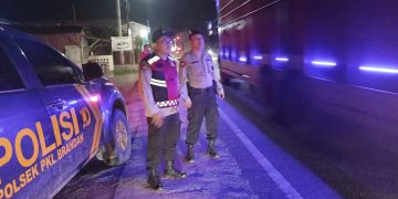 Polisi Brandan Gelar Patroli Hunting Antisipasi Kriminalitas dan Balap Liar