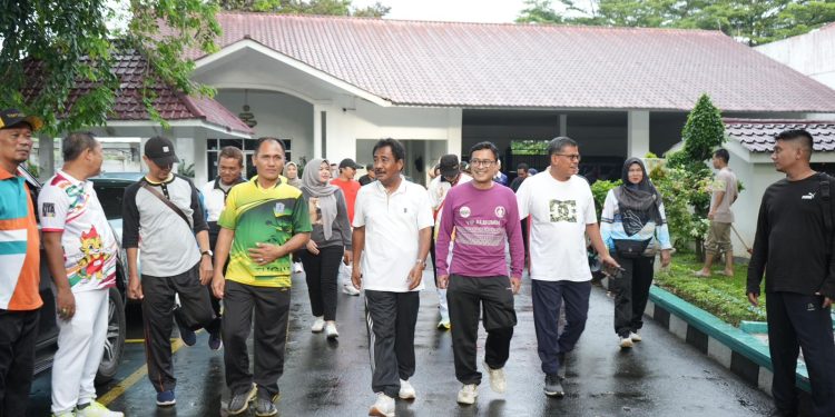 Membangun Semangat Kebersamaan dan Silaturahmi, Pemko Binjai Gelar Jalan Santai dan Coffee Morning