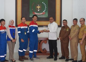 Pj Bupati Langkat Faisal Hasrimy Sambut Silaturahmi PT Pertamina EP Pangkalan Susu: Dorong Kebangkitan Minyak Langkat