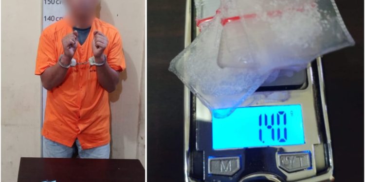 BD Sabu Ditangkap Berikut 8 Paket Kecil Sabu