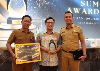 Pemko Binjai Raih Penghargaan Keterbukaan Informasi Publik se-Sumut