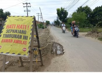 Warga Ngaduh ke DPRD Binjai Soal Proyek Galian Pipa